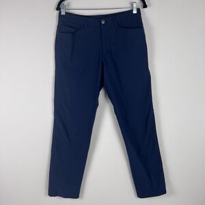 Lululemon‎ ABC Classic-Fit 5 Pocket Pant True Navy Blue Size 30x29 M5583S